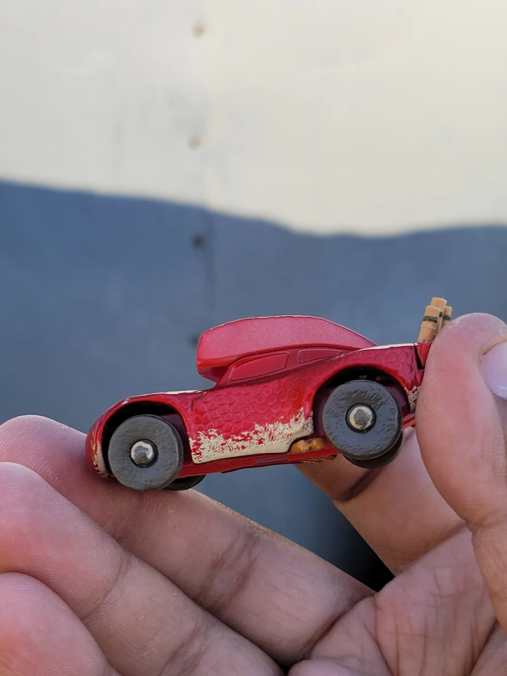 Takara Tomy Tomica Disney Pixar Cars C-14 Lightning McQueen Cave Type Toy Car